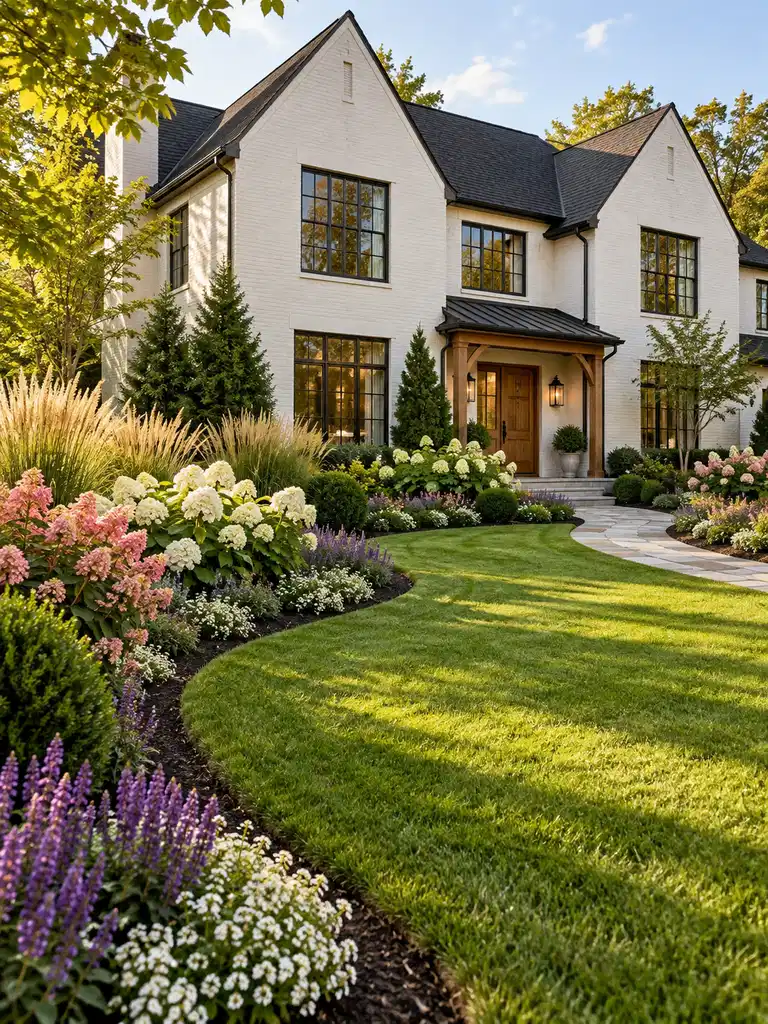 23 Front Yard Landscape Design Ideas That Make Any Home Look Beautiful - image 45