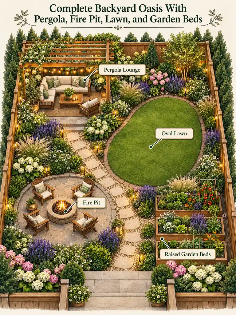 45 Backyard Landscape Design Ideas to Transform Any Outdoor Space - image 45
