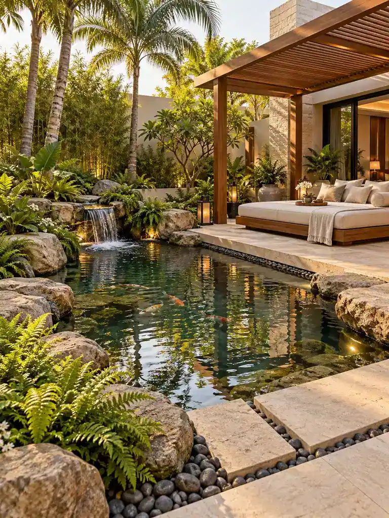 45 Courtyard Garden Ideas With Pond for a Beautiful Outdoor Retreat - image 45