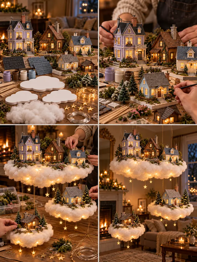 23 Floating Cloud House Ideas With Magical Handmade Designs - image 46