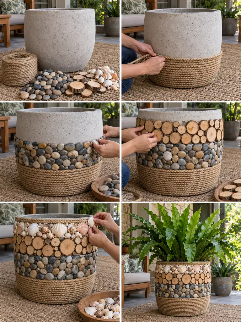 23 Handmade DIY Flower Pot Decoration Ideas You’ll Want to Recreate - image 46