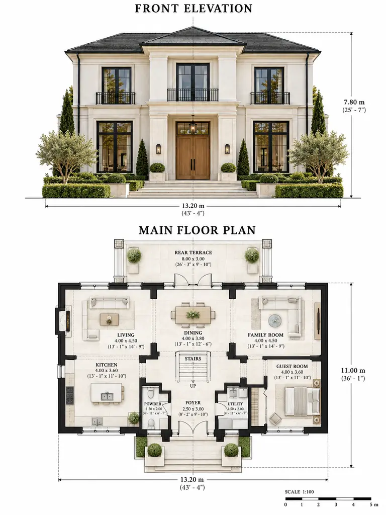 23 Beautiful Classic Villa Design Ideas With Timeless Architectural Style - image 46