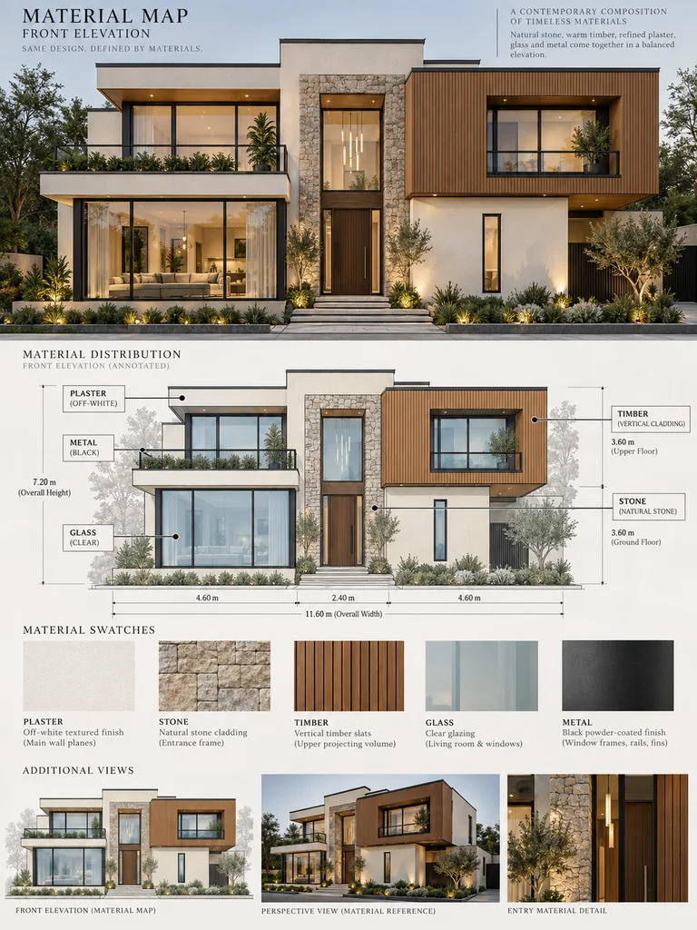 23 Architect-Inspired Facade House Design Ideas for Dream Homes - image 46