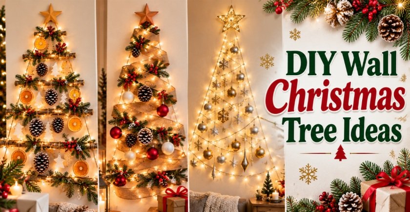 DIY Wall Christmas Tree Ideas