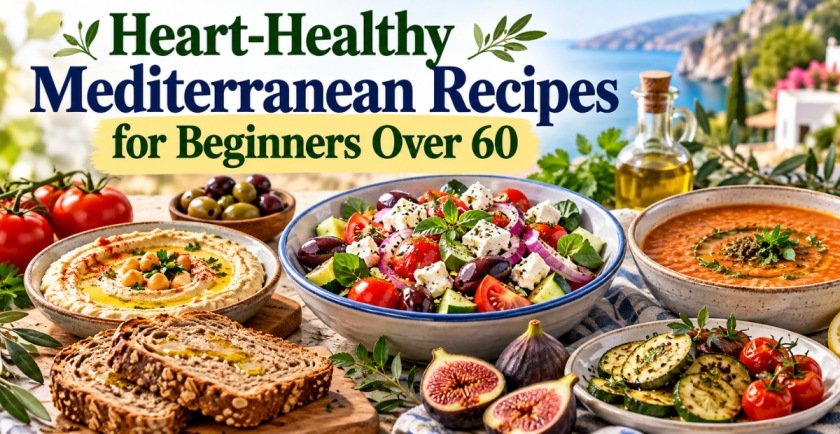 Heart-Healthy Mediterranean Recipes for Beginners Over 60
