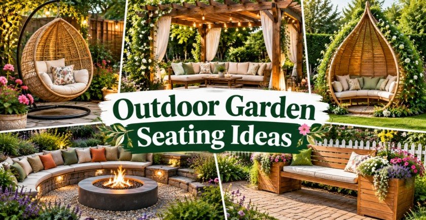 Outdoor Garden Seating Ideas