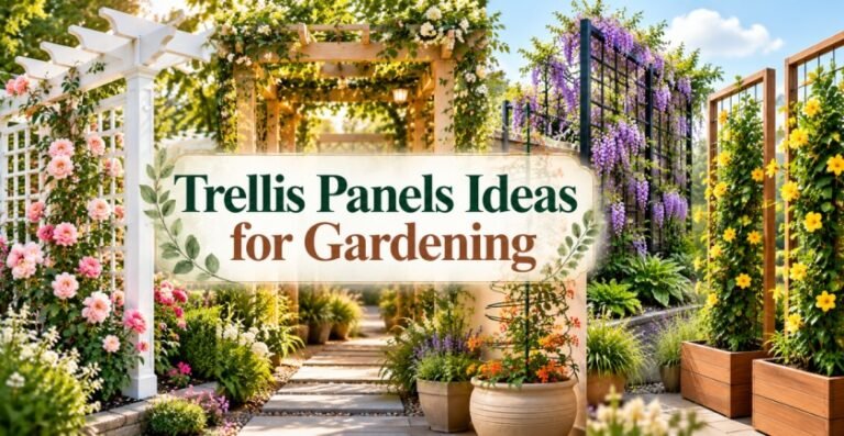 Trellis Panels Ideas for Gardening