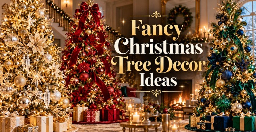fancy christmas tree decor ideas