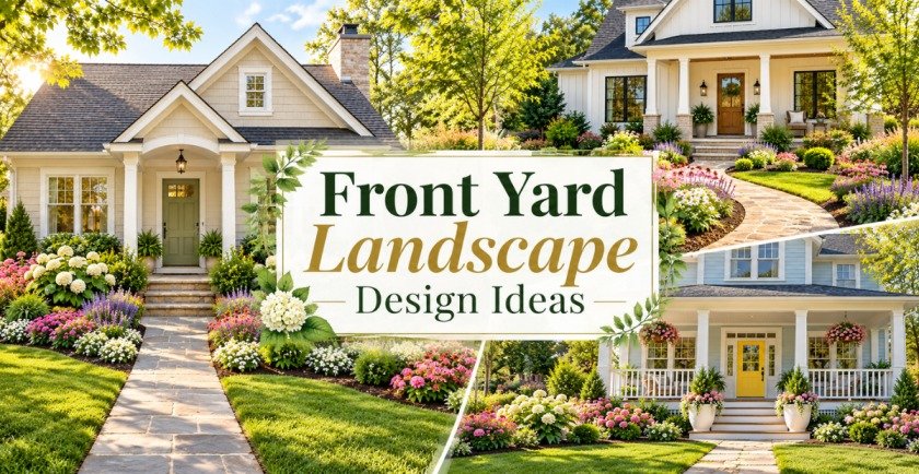 front yard landscape design ideas