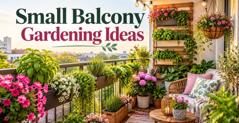 small balcony gardening ideas